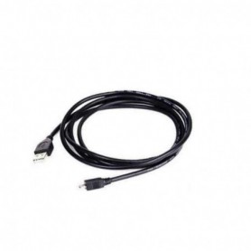 Câble USB 2.0 A vers Micro USB B GEMBIRD (3 m) Noir