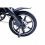 Vélo Électrique Skate Flash Urban Compact Noir/Bleu 250 W 25 km/h