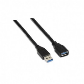 Câble USB Aisens A105-0041 Noir 1 m