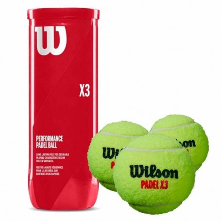 Balles de Padel Wilson 