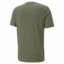 T-Shirt à manches courtes homme Puma Ess Tape Camo Moss S Vert Olive