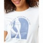 T shirt à manches courtes Rip Curl Re-Entry Crew Blanc