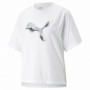 T-Shirt à manches courtes femme Puma Modernoversi Blanc