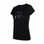 T-Shirt à manches courtes femme Trangoworld Zalabi Montagne Noir