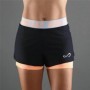 Short de Sport pour Femme Endless Tech Iconic Orange Noir