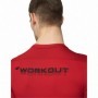 T-Shirt à manches courtes homme 4F Quick-Drying Rouge