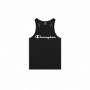 Maillot de Corps sans Manches pour Homme Champion Tank Top Noir