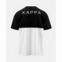 T-Shirt à manches courtes homme Kappa Edwin CKD Blanc Noir