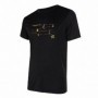 T-Shirt à manches courtes homme Trangoworld Loiba Noir