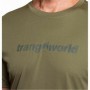 T-Shirt à manches courtes homme Trangoworld Cajo Th Vert Olive