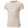 T shirt à manches courtes Enfant Puma Ess Logo