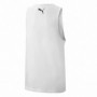 T-Shirt de basket Puma Tank B Blanc