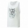 T-Shirt de basket Puma Tank B Blanc