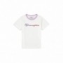 T shirt à manches courtes Enfant Champion Crewneck Blanc