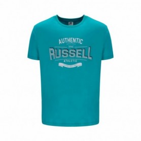 T-Shirt à manches courtes homme Russell Athletic Amt A30081 Aigue marine