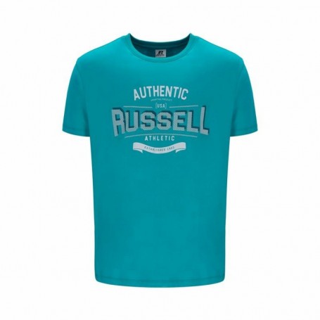 T-Shirt à manches courtes homme Russell Athletic Amt A30081 Aigue marine