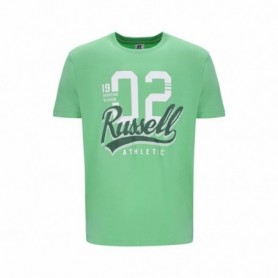 T-Shirt à manches courtes homme Russell Athletic Amt A30101 Vert Vert clair