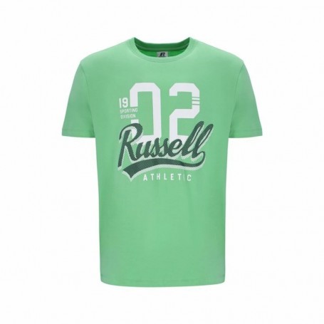 T-Shirt à manches courtes homme Russell Athletic Amt A30101 Vert Vert clair