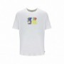 T-Shirt à manches courtes homme Russell Athletic Emt E36211 Blanc