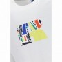 T-Shirt à manches courtes homme Russell Athletic Emt E36211 Blanc