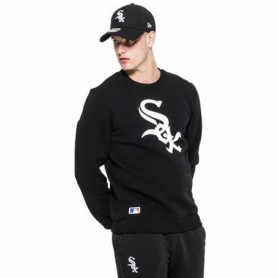 Sweat à capuche homme New Era MLB Chicago White Sox Noir