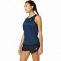 Maillot de Corps sans Manches pour Homme Asics Core Blue marine