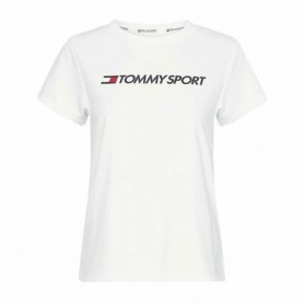 Chemisette Tommy Hilfiger Logo Chest Blanc Femme