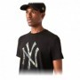 T-Shirt à manches courtes homme New Era NY Yankees MLB Taille XL Noir