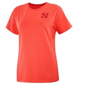 T-Shirt à manches courtes homme Salomon Outlife Small Logo Orange