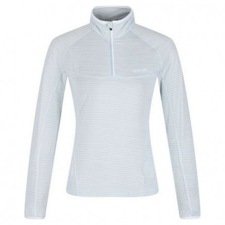 T-Shirt à manches courtes femme Regatta Yonder Half-Zip Blanc