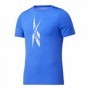 T-Shirt à manches courtes homme Reebok Workout Ready Activchill Bleu