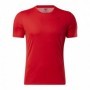 Maillot de Corps de Sport à Manches Coupe Reebok Workout Ready Rouge