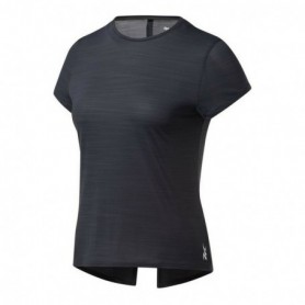 T-Shirt à manches courtes femme Reebok Workout Ready Activchill Noir