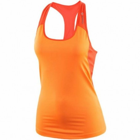 Maillot de Corps sans Manches pour Femme Reebok WOR Racerback LBTOP Orange