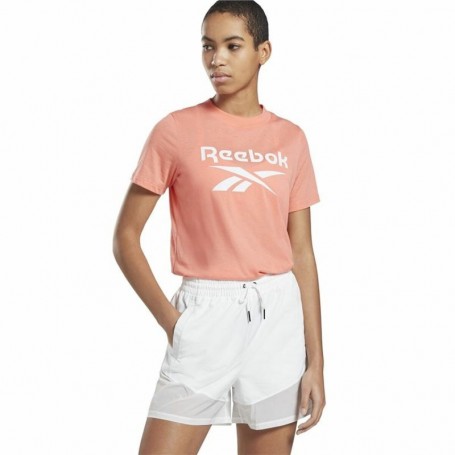 T-Shirt à manches courtes femme Reebok Identity Logo Rose