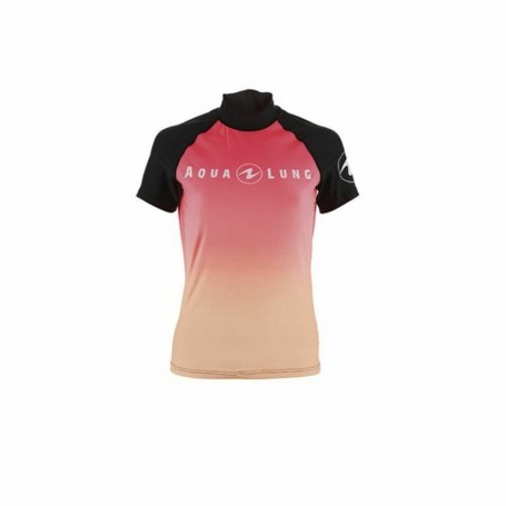 T-Shirt de Bain Aqua Sphere Rash Guard Rose