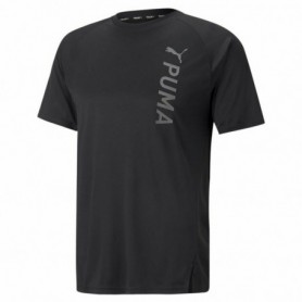 T-Shirt à manches courtes homme Puma Fit Noir Homme