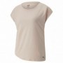 T-Shirt à manches courtes femme Puma Studio Foundation Beige Rose clair