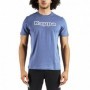 T-Shirt à manches courtes homme Kappa Bleu Homme