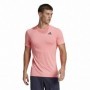 T-Shirt à manches courtes homme Adidas Freelift Rose