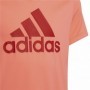 T shirt à manches courtes Enfant Adidas Designed to Move Saumon
