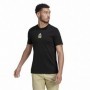 T-Shirt à manches courtes homme Adidas Aeroready Paris Graphic Tennis Noir