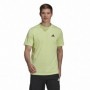 T-Shirt à manches courtes homme Adidas Aeroready Designed 2 Move Vert