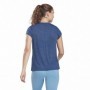 T-Shirt à manches courtes femme Reebok Workout Ready Bleu foncé