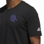 T-Shirt à manches courtes homme Adidas Avatar James Harden Graphic Noir