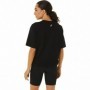 T-Shirt à manches courtes femme Asics Tiger Noir