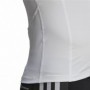 T-Shirt à manches courtes homme Adidas techfit Graphic Blanc