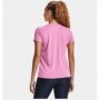 T-Shirt à manches courtes femme Under Armour Graphic Rose