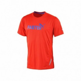 T-Shirt à manches courtes homme Puma Graphic 1UP Rouge