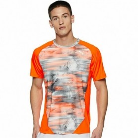 Chemisette Graphic Tee Shocking Puma  Graphic Tee Shocking Orange